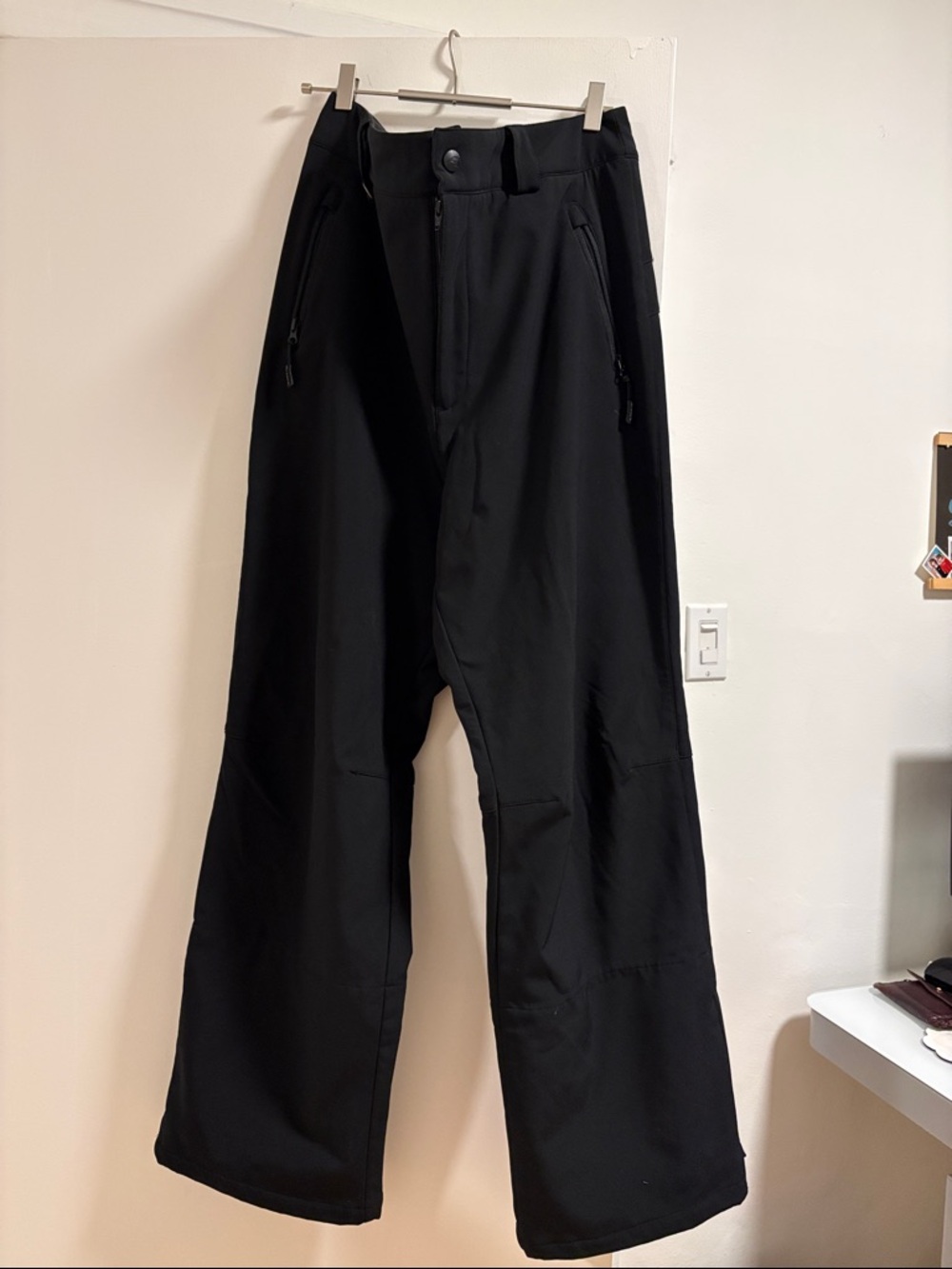 Alpine Black Men's Cargo Tech Pants